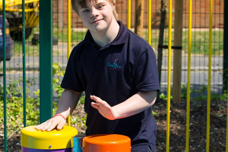 Congas (Small Pair) - Sensory Garden Musical Instruments, Learning SPACE