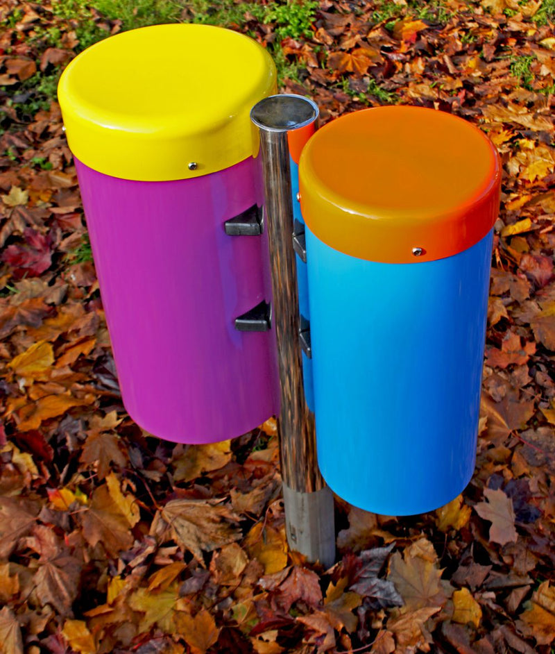 Congas (Small Pair) - Sensory Garden Musical Instruments, Learning SPACE