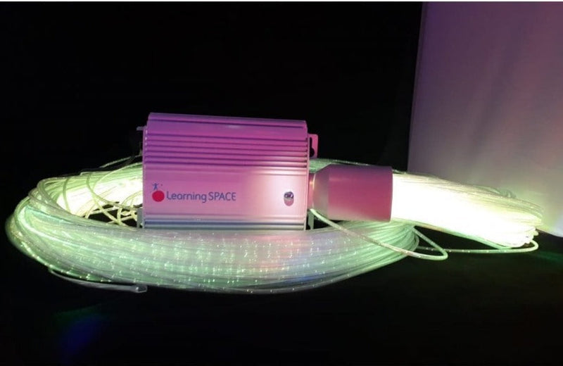 Connect Pro 2m x 100 Tails Colour Changing Fibre Optics with LED Lightsource, Learning SPACE