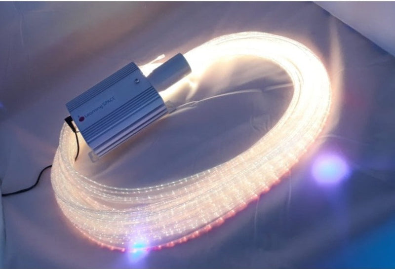 Connect Pro 2m x 100 Tails Colour Changing Fibre Optics with LED Lightsource, Learning SPACE