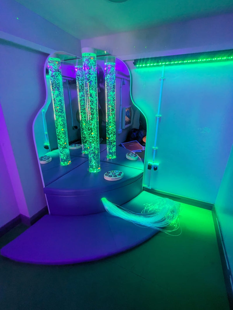 Connect Pro Sensory Room Standard Set, Bubble Tube Cloud Shape Yes Sensory toy Learning SPACE