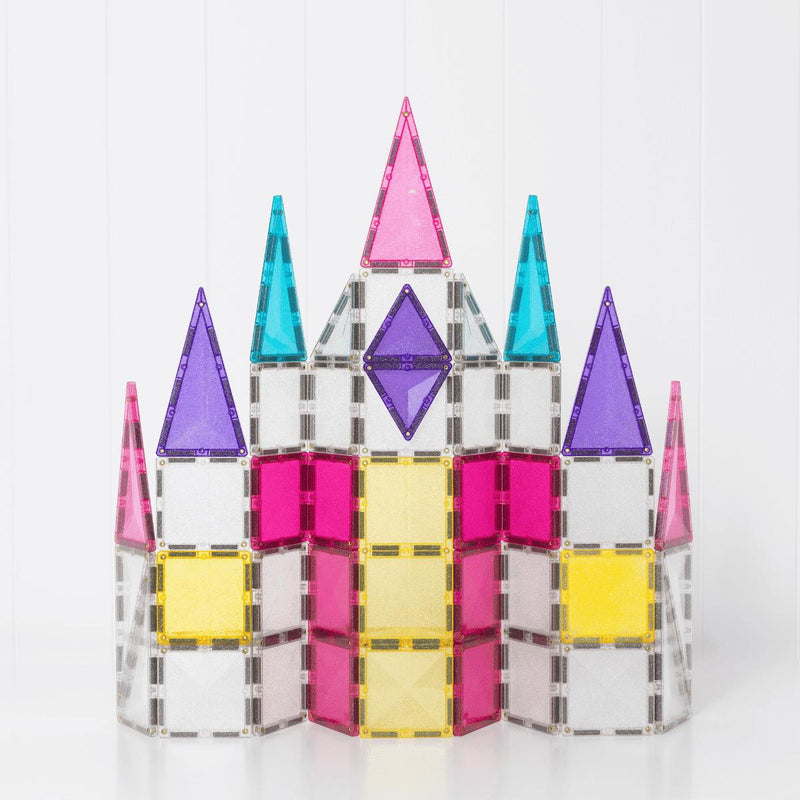 Connetix Glitter Unicorn Pack - 56, Learning SPACE