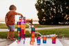 Connetix Rainbow Ball Run Pack – 92 Piece Set, Learning SPACE