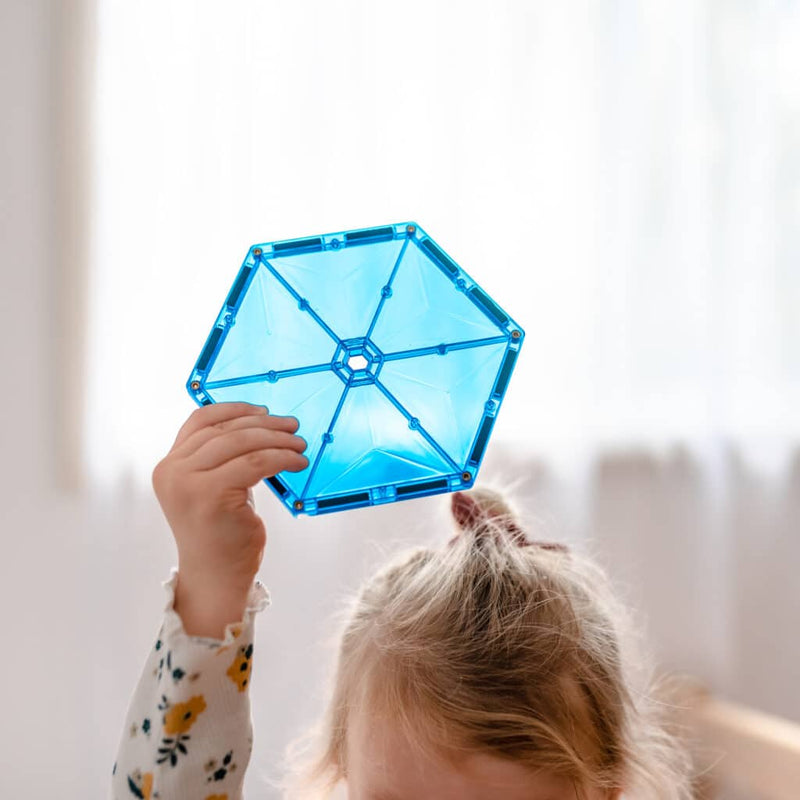 Connetix Rainbow Geometry Pack – 30 Piece Set, Learning SPACE