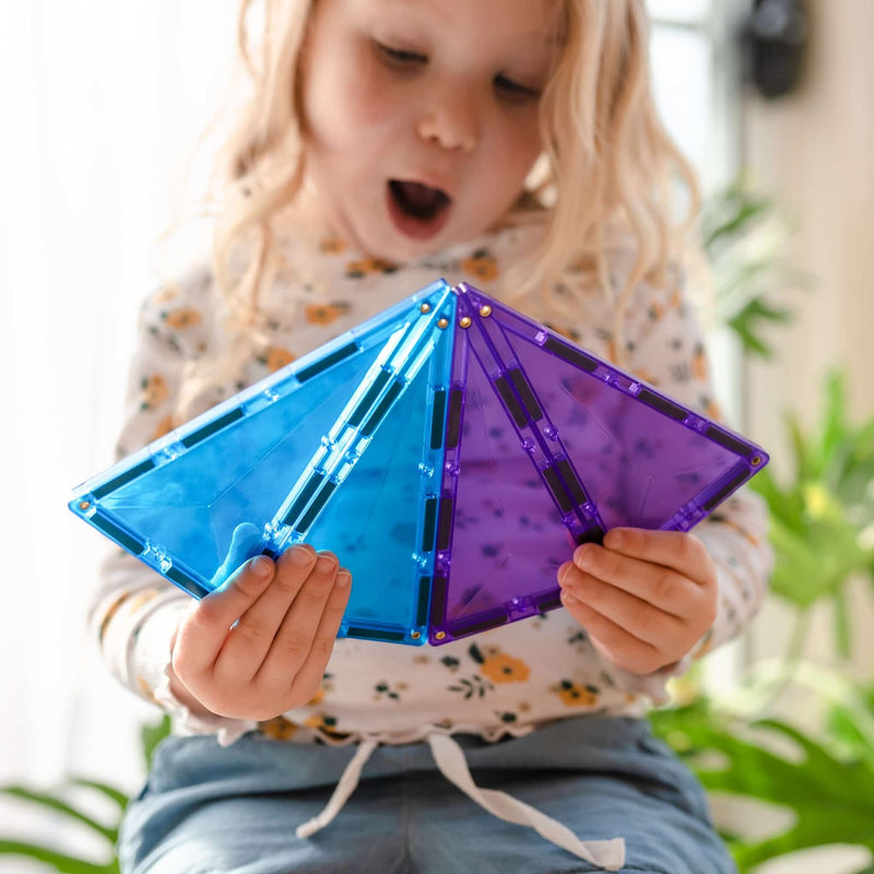Connetix Rainbow Geometry Pack – 30 Piece Set, Learning SPACE