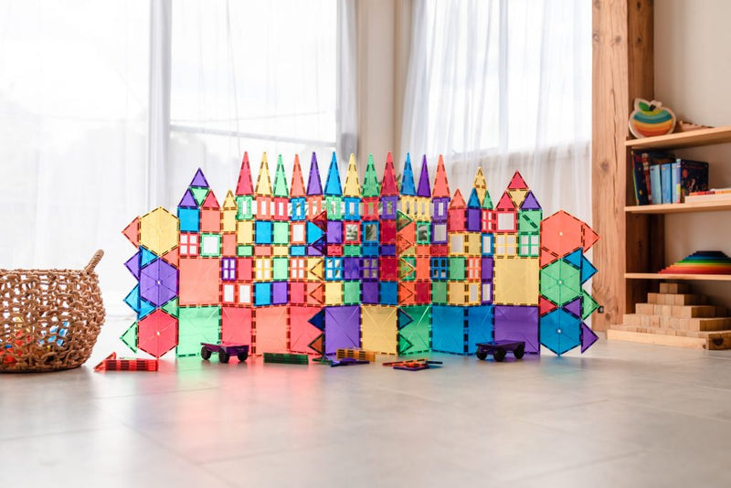 Connetix Rainbow Mega Pack – 212 Piece Set, Learning SPACE