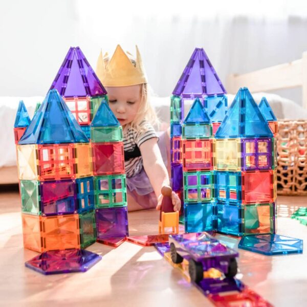 Connetix Rainbow Mega Pack – 212 Piece Set, Learning SPACE