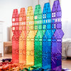 Connetix Rainbow Mega Pack – 212 Piece Set, Learning SPACE