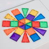 Connetix Rainbow Mini Pack – 24 Piece Set, Learning SPACE