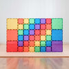 Connetix Rainbow Square Pack – 42 Piece Set, Learning SPACE
