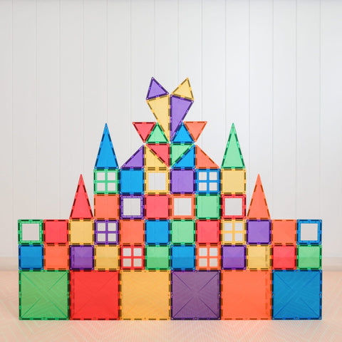 Connetix Rainbow Starter Pack – 60 Piece Set, Learning SPACE
