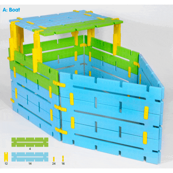 Constructa Den Class Set, Learning SPACE