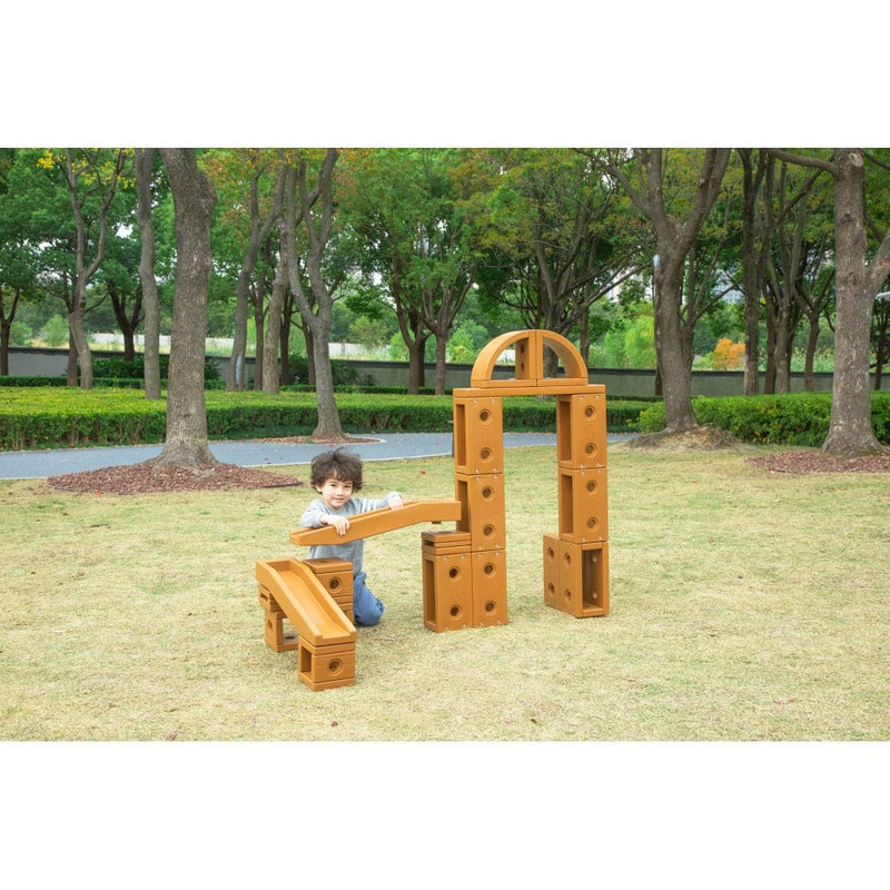 Outdoor HDPE Plastic Construction Blocks, Learning SPACE