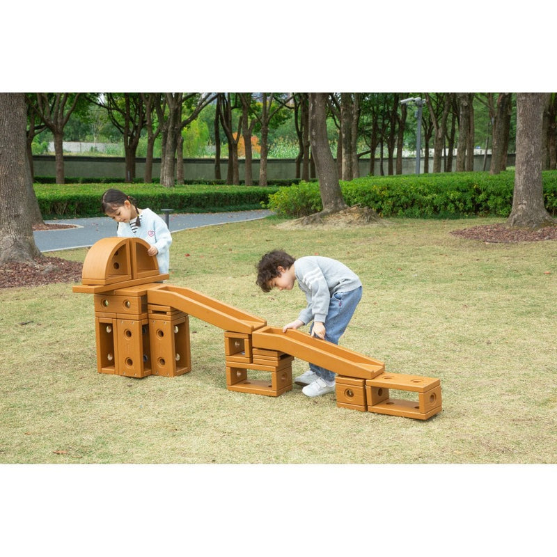 Outdoor HDPE Plastic Construction Blocks, Learning SPACE