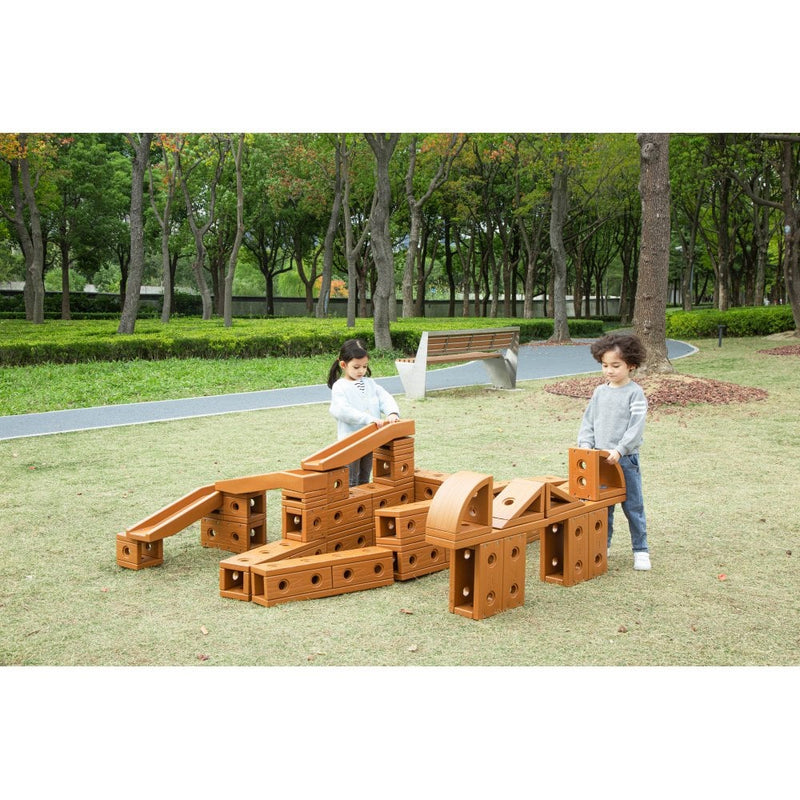 Outdoor HDPE Plastic Construction Blocks, Learning SPACE