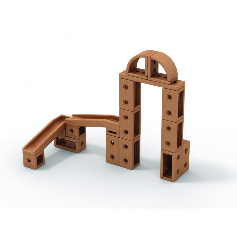 Outdoor HDPE Plastic Construction Blocks, Medium (60 Pieces) Learning SPACE
