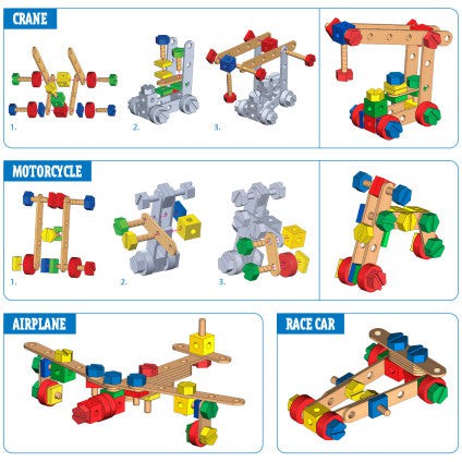 Construction Set in a Box-Additional Need,Cerebral Palsy,Engineering & Construction,Farms & Construction,Fine Motor Skills,Gifts for 5-7 Years Old,Helps With,Imaginative Play,Learning Activity Kits,S.T.E.M,Stock,Strength & Co-Ordination-Learning SPACE