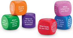 Conversation Cubes-Calmer Classrooms, communication, Communication Games & Aids, Helps With, Learning Resources, Neuro Diversity, Primary Literacy, Speaking & Listening, Spelling Games & Grammar Activities, Stock-Learning SPACE