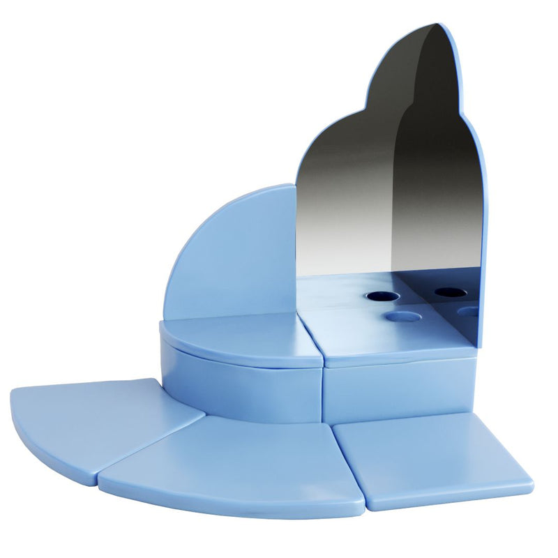 Corner Plinth with Mirrors and Floor Mats, Learning SPACE