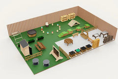 Cosy Outdoor Toddler Area Bundle - Small (70m2)-Cosy Direct,Cosy Kits,Cosy Outdoor-Learning SPACE