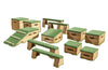 Cosy Physical Development Set 3-Cosy Direct,Cosy Kits,Cosy Outdoor,Cosy Value Packs,Forest School & Outdoor Garden Equipment,Outdoor Classroom,Outdoor Climbing Frames,Outdoor Furniture-Learning SPACE