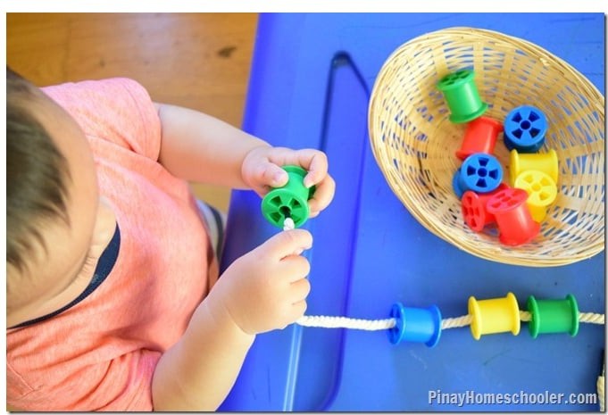 Cotton Reels - Hand-eye co-ordination, Learning SPACE