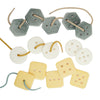 Count & Thread Stones, Sensory toy Learning SPACE
