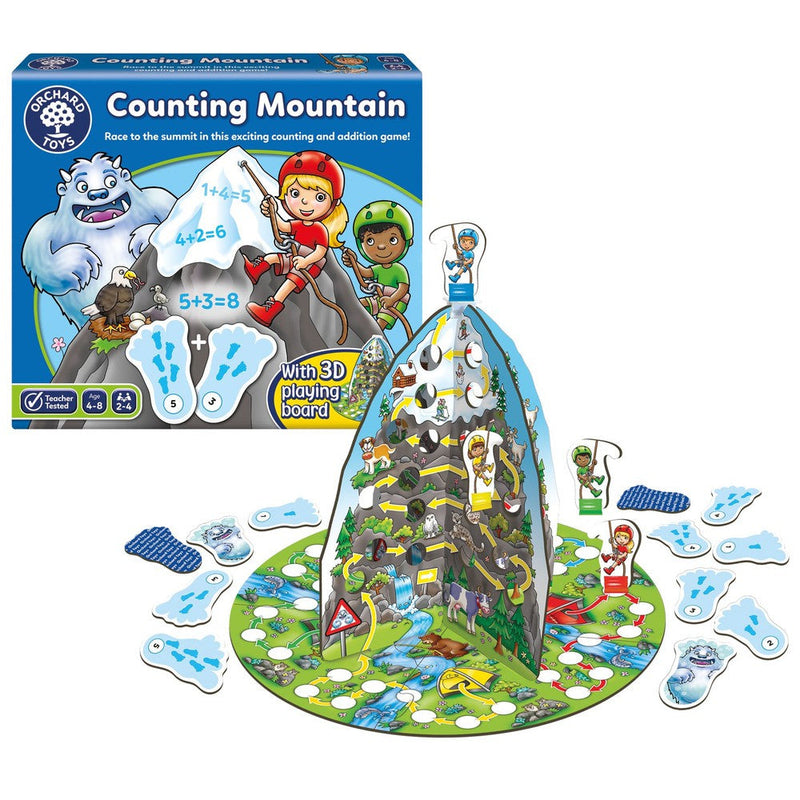 Counting Mountain Counting & Addition Game, Learning SPACE
