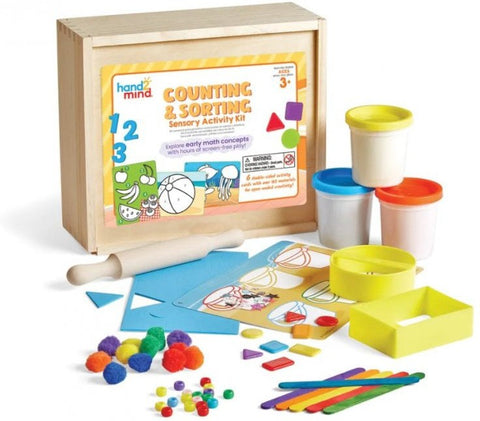 Counting & Sorting Sensory Activity Kit-Addition & Subtraction, Arts & Crafts, Counting Numbers & Colour, Craft Activities & Kits, Dyscalculia, Early Arts & Crafts, Early Years Maths, Gifts For 3-5 Years Old, Learning Activity Kits, Learning Resources, Maths, Maths Toys, Modelling Clay, Neuro Diversity, Primary Arts & Crafts, Primary Maths, Stacking Toys & Sorting Toys-Learning SPACE