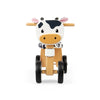 Cow Ride On-Baby & Toddler Gifts, Baby Ride On's & Trikes, Bigjigs Toys, Ride & Scoot, Ride Ons-LS36057-Learning SPACE