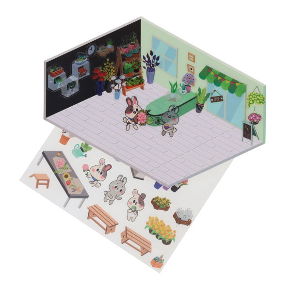 Crafty Bitz Create Your Own Sticker Scene, Decorative Stickers Learning SPACE