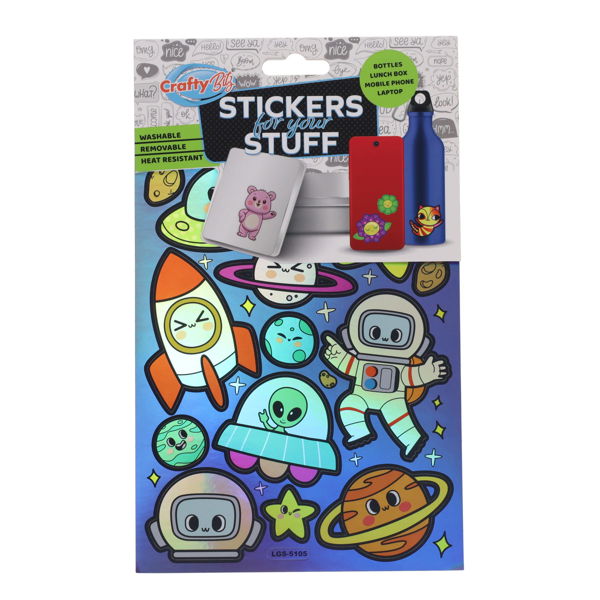 Crafty Bitz Stickers For Your Stuff, Decorative Stickers Learning SPACE