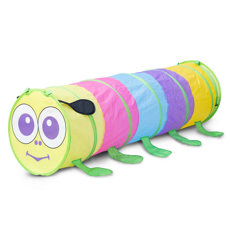 Crawl Throug Colourful Pop Up Bug Tunnel-Baby & Toddler Gifts,Gross Motor and Balance Skills-Learning SPACE