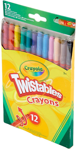 Crayola - 12 Twistable Crayons-Crayola, Stationery, Stock-Learning SPACE