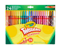 Crayola - 24 Twistables Crayons-Art Materials,Arts & Crafts,Baby Arts & Crafts,Back To School,Crayola,Drawing & Easels,Early Arts & Crafts,Primary Arts & Crafts,Primary Literacy,Stationery-Learning SPACE