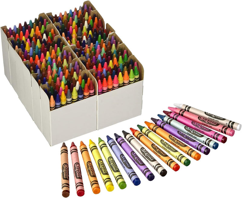 Crayola 264 -Piece Crayon Set – 72 Assorted Colours, Learning SPACE
