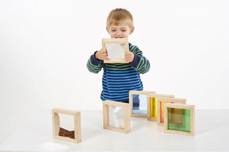 Creative Visual Sensory Squares And Mirrors, Learning SPACE