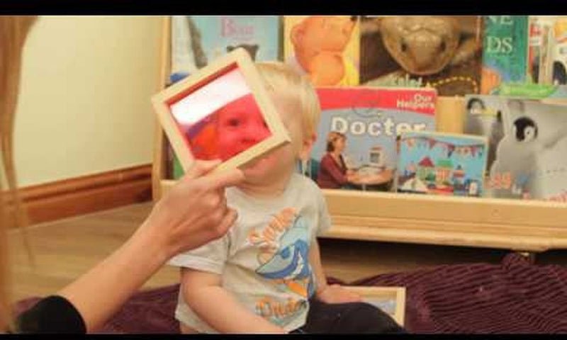 Creative Visual Sensory Squares And Mirrors, Learning SPACE