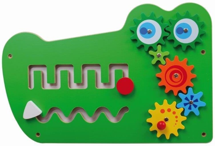 Crocodile Activity Wall Panel Toy, Musical Toys Learning SPACE