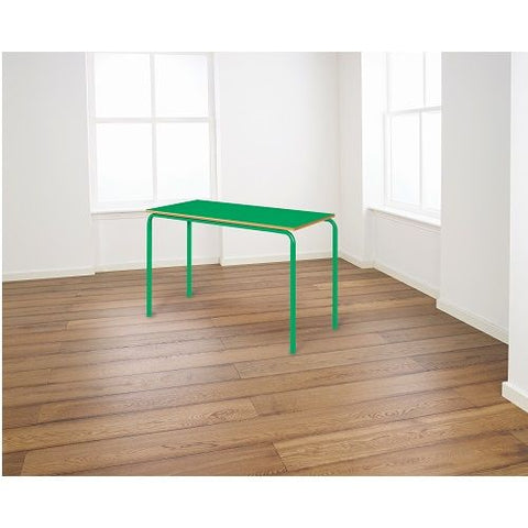 Crushed Bent Table: Colour Collection-Classroom Furniture, Classroom Table, Metalliform, Rectangular, Table, Wellbeing Furniture-Learning SPACE