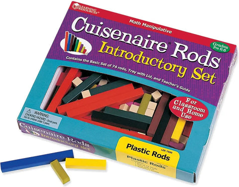 Cuisenaire® Plastic Rods Sets – Visual Maths Magic at Your Fingertips!, Learning SPACE