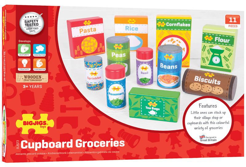 Cupboard Groceries - PlayFood, Learning SPACE