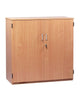 Cupboard with Doors - Bubble Gum Range-Cupboards & Cabinets-Cupboards, Cupboards With Doors, Wellbeing Furniture-Beech-Learning SPACE