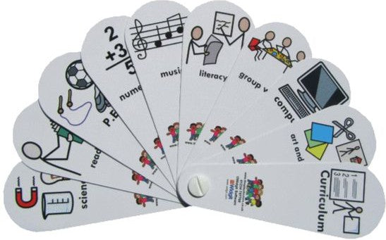 Curriculum At School Subject Symbol Fan, Hand Fans Learning SPACE
