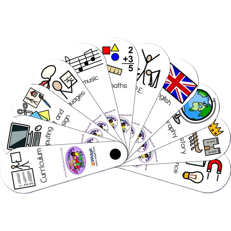 Curriculum At School Subject Symbol Fan, Hand Fans Learning SPACE