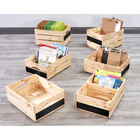 Curriculum Shed/Setting Crates-Atelier,Cosy Direct,Library Furniture,Reading Area,Storage,Storage Bins & Baskets-Learning SPACE