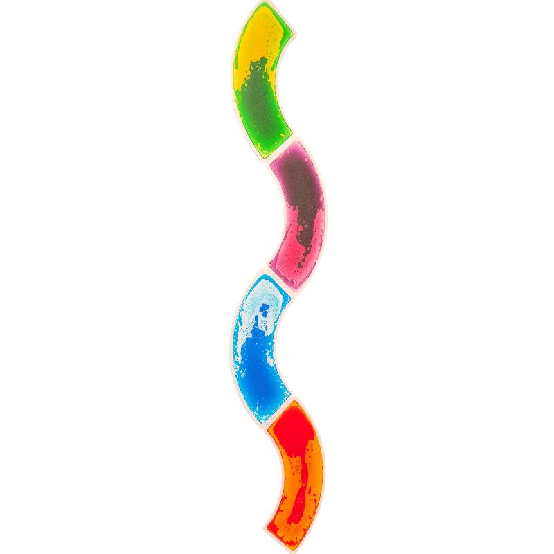 MySpace Curved Liquid Tiles 4pk, Learning SPACE