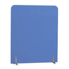 Curved SpaceDividers, 1000mm(w) X 1200mm(h) Blue Learning SPACE