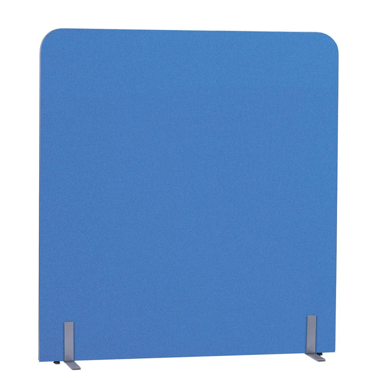 Curved SpaceDividers, 1000mm(w) X 900mm(h) Blue Learning SPACE