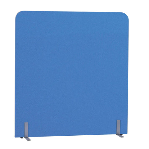 Curved SpaceDividers, 1000mm(w) X 900mm(h) Blue Learning SPACE